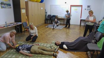 Ekipa prve pomoči RKS - OZ ŽALEC OBČINA VRANSKO zaključuje usposabljanje Ekipa prve pomoči RKS - OZ ŽALEC OBČINA VRANSKO zaključuje usposabljanje