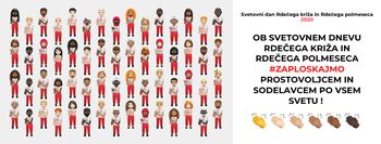 Ob tednu Rdečega križa, od 8. do 15. maja, in svetovnim dnevom Rdečega križa in Rdečega polmeseca, 8. majem