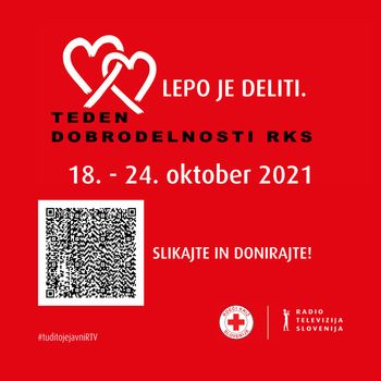 Teden dobrodelnosti Rdečega križa Slovenije