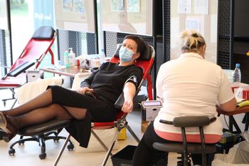 Krvodajalske akcije v Žalcu se je udeležilo kar 127 krvodajalcev 