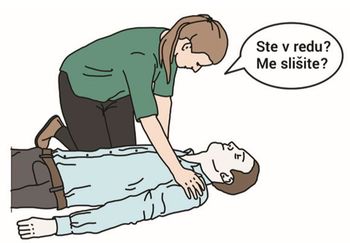 Kaj narediti, ko se nekdo zgrudi pred nami?