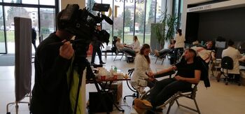 Krvodajalske akcije se je udeležilo 99 krvodajalcev