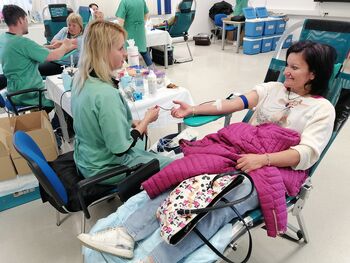 Šempetrske krvodajalske akcije se je udeležilo 55 krvodajalcev