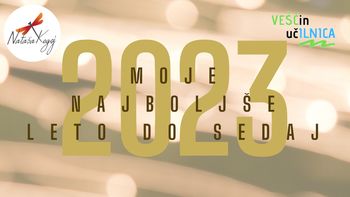 Veščilnica: Nataša Kogoj - 2023: Moje najboljše leto do sedaj