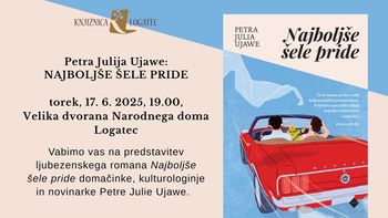 Petra Julija Ujawe: Najboljše šele pride – predstavitev knjige