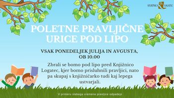Poletne pravljične urice pod lipo