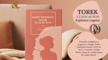 Predstavitev knjige: Kako pokopati mamo, ki je še živa