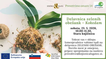 Delavnica zelenih obešank – Kokedam