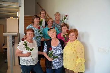 Koordinatoji projekta "starejši za starejše"-na DOBRNI