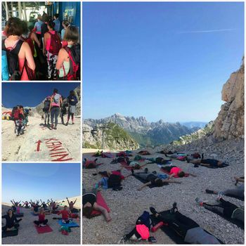 JOGA NAD 2200 METRI NAD MORJEM