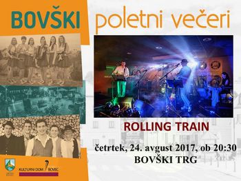 BOVŠKI POLETNI VEČERI-ROLLING TRAIN