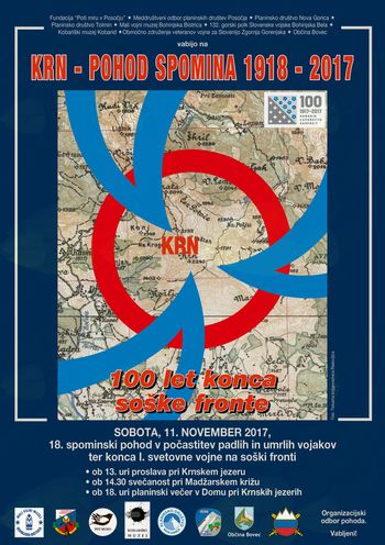 KRN-POHOD SPOMINA 1918-2017