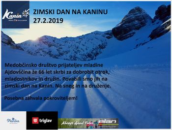 NA KANINU TUDI OTROCI SOCIALNO OGROŽENIH DRUŽIN