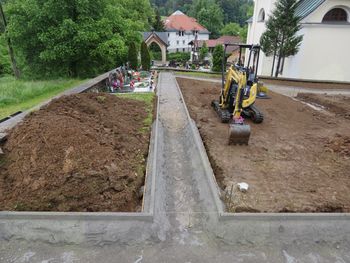 Urejanje pokopališča Lesno Brdo