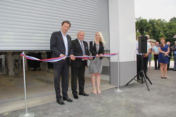 Slovesna otvoritev nove čistilne naprave