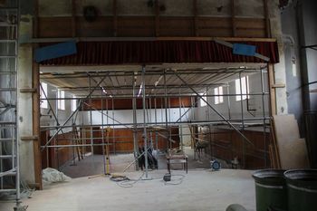 Obnova dvorane v Prosvetnem domu v Horjulu