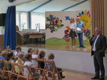 Sprejem prvošolcev na OŠ Horjul