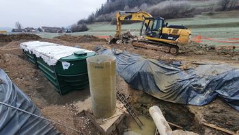 Rekonstrukcija čistilne naprave Podolnica se bliža koncu