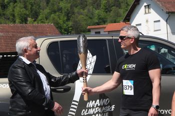 Olimpijska bakla v Horjulu