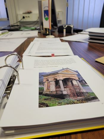 Začetek obnove kapelice sv. Jožefa