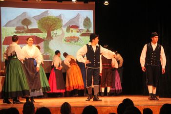 Plesni ''pretep'' na odru Prosvetnega doma Horjul