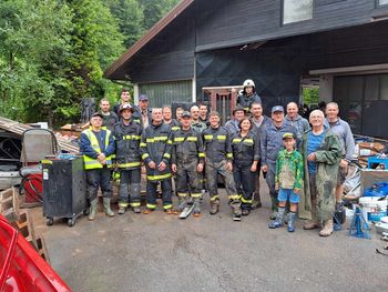 Gasilci horjulske zveze pomagali pri reševanju posledic poplav