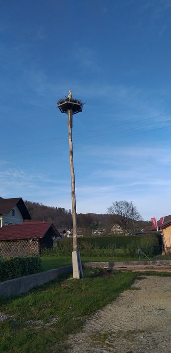 Nov drog in gnezdo za štorklje v Horjulu Nov drog in gnezdo za štorklje v Horjulu