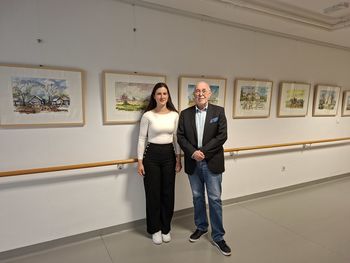 Nova razstava akvarelov v Deosu Horjul