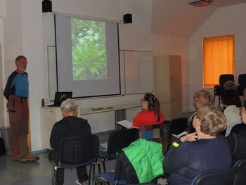 Dario Cortese in predavanje o užitnih rastlinah