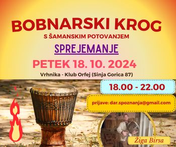 BOBNARSKI KROG S ŠAMANSKIM POTOVANJEM za odrasle
