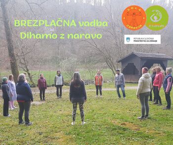 BREZPLAČNA VADBA DIHAMO Z NARAVO 