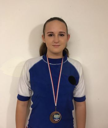 Ajda Zupančič bronasta na Svetovnem mladinskem savate prvenstvu 2017 Ajda Zupančič bronasta na Svetovnem mladinskem savate prvenstvu 2017