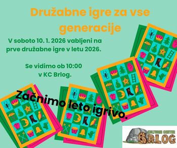 Družabne igre za vse generacije