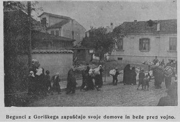 Kanalski begunci na Češkem med prvo svetovno vojno