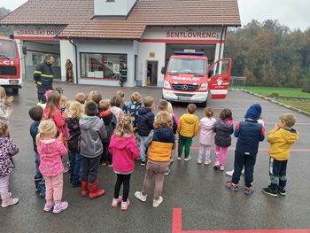 Obisk otrok iz enote Lovrenc pri PGD Šentlovrenc