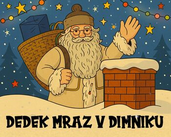 Predstava za otroke - Dedek Mraz v dimniku 