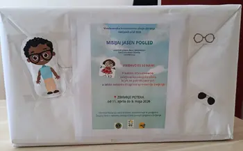 Vrtec Mavrica Trebnje sodeloval v akciji »Misija: Jasen pogled«