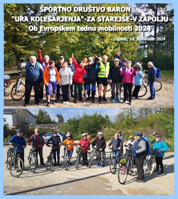 "Ura kolesarjenja" za starejše – ob Evropskem tednu mobilnosti 2024 "Ura kolesarjenja" za starejše – ob Evropskem tednu mobilnosti 2024