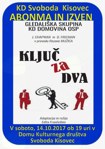 Prva gledališka predstava ABONMA IN IZVEN