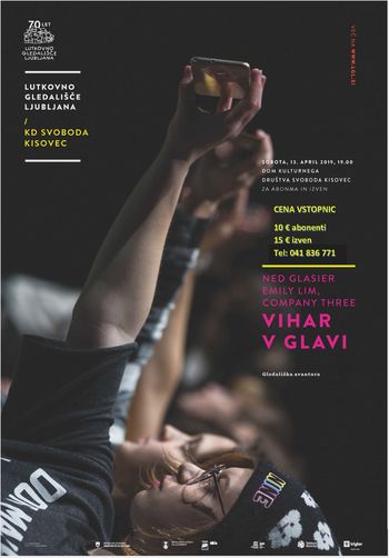 gledališka predstava Vihar v glavi