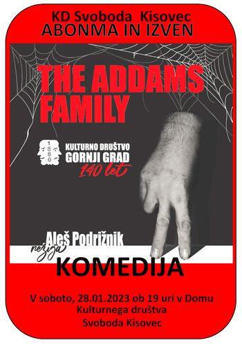 Komedija The Addams family