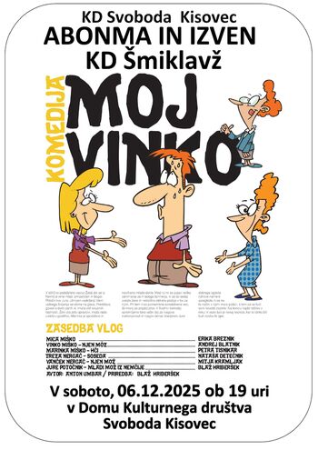 Komedija MOJ VINKO
