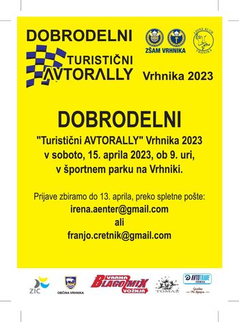 DOBRODELNI TURISTIČNI AVTORALLY - ODPADE!