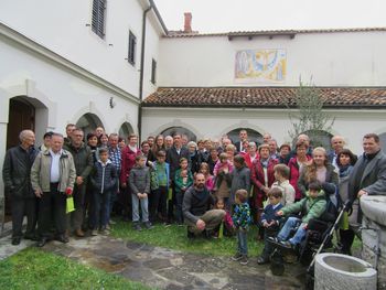 Srečanje zakonskih jubilantov v Križu