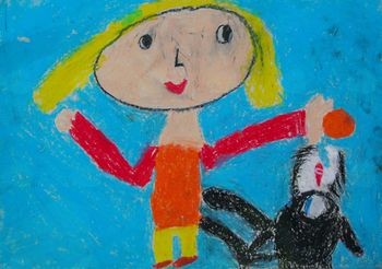 Likovni natečaj 'Kraj, kjer so prijatelji'