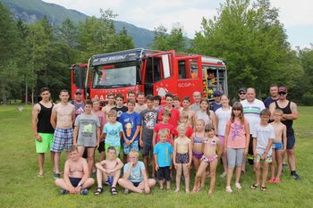 Gasilski tabor ob Nadiži