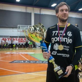 Andraž Kete z ekipo Gorenja postal pokalni prvak Andraž Kete z ekipo Gorenja postal pokalni prvak
