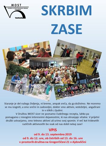 Začenja se 22. leto delovanja društva Most