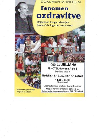 Dokumentarni film         FENOMEN OZDRAVITVE