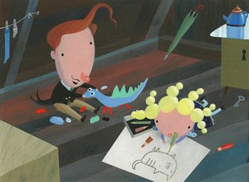 Samostojna razstava ilustracij ADRIANA JANEŽIČA